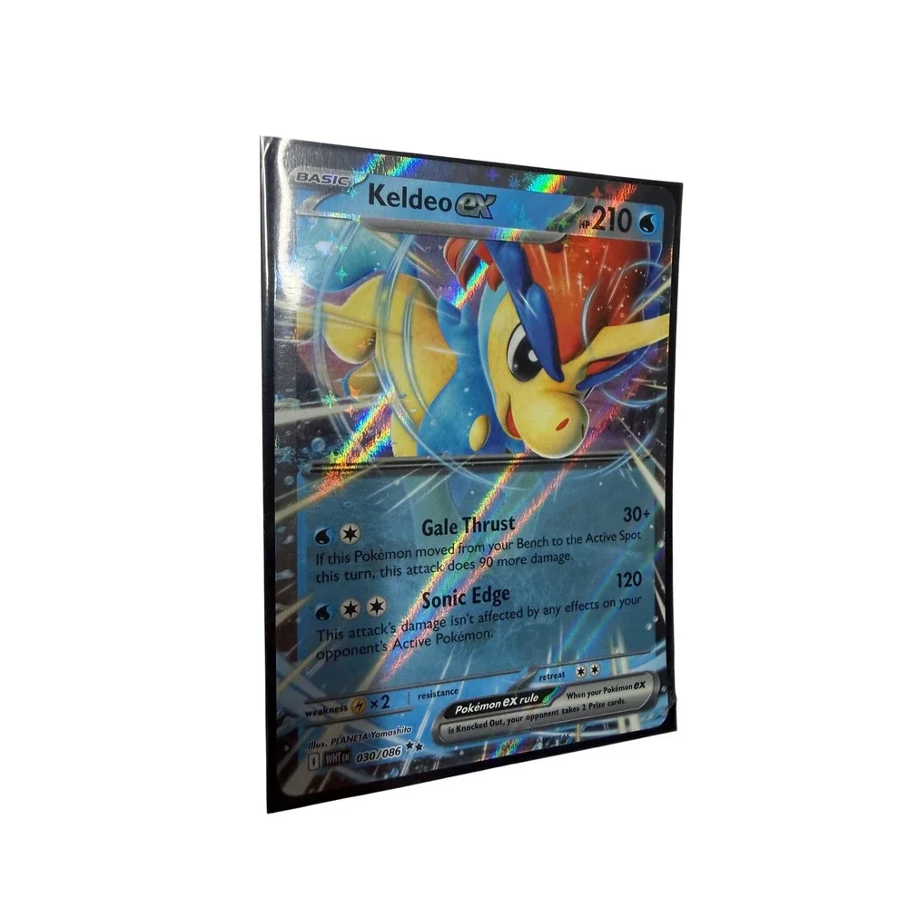 Pokemon Keldeo EX 030/086 XY BREAK Holo Rare Water Type Trading Card